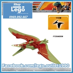 Xếp hình Công viên khủng long Pteranodon - Jurassic World BLOCKS DINO JURASSIC CENTURY Lego Minifigures Lele L018