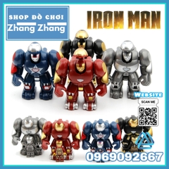 Xếp hình mô hình Ironman Lego Minifigures Bigfigures MR298 Kopf KF8001