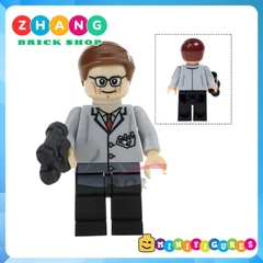 Xếp hình Red Hood - White Lantern - James Gordon - Hugo Strange - Nygma - Bullock - Penguin Lego Minifigures POGO PG8070