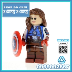 Xếp hình Reverse-Flash Greenlantern Wolverine Lego Minifigures POGO PG8105