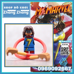 Xếp hình Ms Marvel Siêu anh hùng Avengers Lego Minifigures LeLe D121