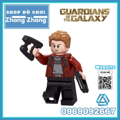 Xếp hình Iron man - Spider-man - Ebony Maw - Groot - Thor Dr Strage Black Widow Star-Lord Lego Minifigures Lele D033 040