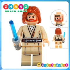 Xếp hình Zander - Ponda Baba - Anakin - Leia - Obi-Wan - Rebel Pilot - Mon Mothma Lego Minifigures Xinh X0144