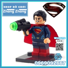 Xếp hình Justice League Batman - Wonder Woman - Luther - Deathstroke - Red Hood - Super man Lego Minifigures Xinh X0108