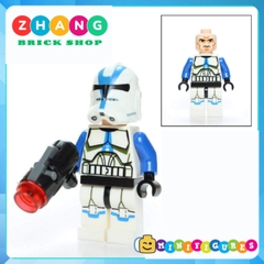 Xếp hình Star Wars gồm General Grevious - Pong Krell - Hera - Jedi - Stormtrooper Lego Minifigures Lele C032 039