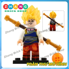 Xếp hình Dragon Ball Gohan - Bardock - Broly - Goku Vegeta Lego Minifigures WM6032