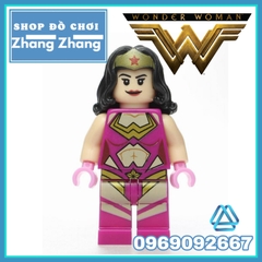 Xếp hình Wonder Woman Comics Lego Minifigures Kopf KF418 KF8028