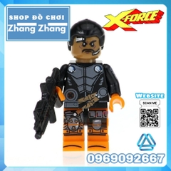 Xếp hình Dr. Nemesis 
 - Colossus 
 - Sabretooth 
 - Bishop
 - Executioner Siêu anh hùng Lego Minifigures POGO PG8081
