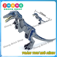 [28cm] Xếp hình Heavy Claw Dragon Công viên khủng long Jura Jurassic park Lego Minifigures MG1052 KF821