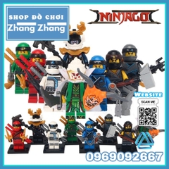 Xếp hình Ninjago Master Spinjitzu Harumi Samurai X Lego Minifigures LELE A001-008