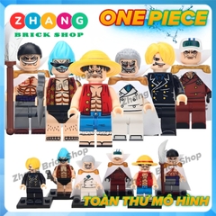Xếp hình One Piece Sanji
- Frank
- Luffy
- Sakazuki Akainu
- Edward - Garp Lego Minifigures Koruit KT1008