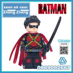 Đồ chơi Xếp hình Batman & Robin chiến binh đoàn tội phạm Lego Minifigures Wm wm6038