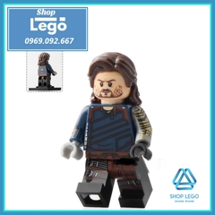 Xếp hình Thor - Scarlet Witch - Bruce - Nebula Star Lord Winter Soldier - Ant Man - Hawkeye Lego Minifigures Xinh X0192