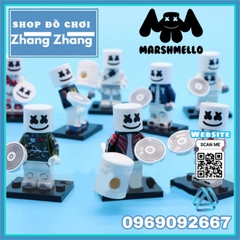 Đồ chơi xếp hình mô phỏng DJ Marshmallow mô hình Minifigures WM6064
