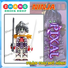 Đồ chơi lắp ráp Ninjago Dragons Rising Season 3 Pixal tay bạc Nindroid Army Minifigures [Zhang Brick Shop]