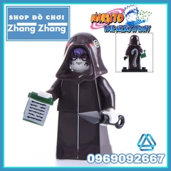Xếp hình Naruto - Minato - Orochimaru - Yakushi Kabuto - Senju Tobirama - Hashirama - Killer Bee Lego Minifigures WM6108
