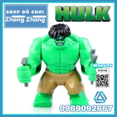 Xếp hình người khổng lồ xanh Hulk siêu anh hùng Marvel Lego Minifigures Xinh XH162