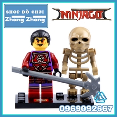 Đồ chơi Xếp hình Ninjago KAI - JAY - COLE - ZANE - Lloyd - WU - NYA - Morro Minifigures SY282