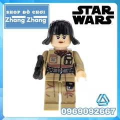 Đồ chơi Xếp hình Star Wars Rebolt Rako Hardeen - Rose Lando Calrissian - Poe Dameron IG-88 Minifigures POGO PG8142