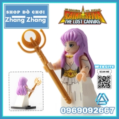 Xếp hình Athena - Pegasus - Cygnus Hyoga - Shiryu - Ikki trong Saint Seiya Lego Minifigures POGO PG8128