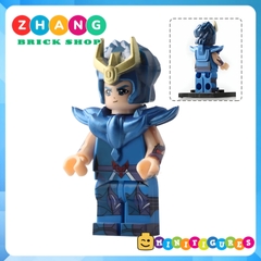 Xếp hình Athena - Pegasus - Cygnus Hyoga - Shiryu - Ikki trong Saint Seiya Lego Minifigures POGO PG8128