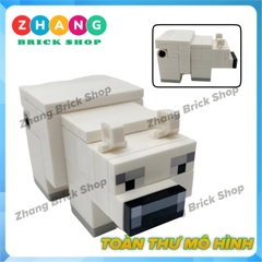 Xếp hình Minecraft gồm Phantom - Strider - Bee - Polar Bear - Agent - Dolphin - Cat - Vex Lego Minifigures Xinh X0301