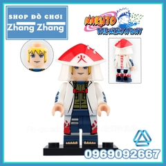 Đồ chơi xếp hình Naruto gồm Hashirama - Tobirama - Hiruzen - Minato Gaara - Raikage - Mizukage Minifigures KDL810