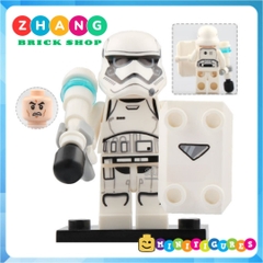 Xếp hình Star Wars Stormtrooper - Rebel Pilot - Flametrooper- Rebel Trooper Lego Minifigures Lele C041 048