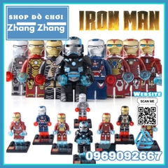 Xếp hình Iron man Ngưởi sắt trong biệt đội Avengers Lego Minifigures Sheng yuan Sy677