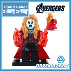 Đồ chơi xếp hình Marvel What-If Marvel Zombie gồm Captain America - Iron man - Wong - Hawkeye Minifigures Xinh X0325