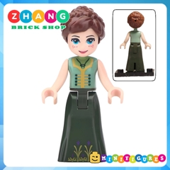Xếp hình Elsa - Anna - Ariel - Aurora - Maleficent - Ursula - Prince Eric Lego Minifigures Lele F018 025