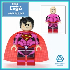 Xếp hình Deathstroke, Martian Manhunter, Flash Siêu anh hùng DC Comics Lego Minifigures POGO PG8211