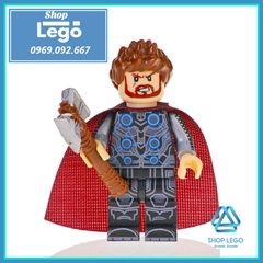 Xếp hình Groot Avengers War Machine Thor Thanos Endgame Captain America Hulk Dr.Strange Lego Minifigures Pogo PG8226