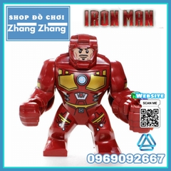 Xếp hình Người sắt Iron Man găng vô cực (6 đá) BigFigures Lego Minifigures PRCK GD208