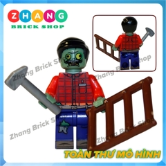 Xếp hình Plants Vs Zombies Lego Minifigures POGO PG8205