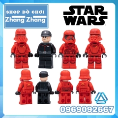 Xếp hình Star Wars First Order Trooper Battle mới nhất Lego Minifigures K-008
