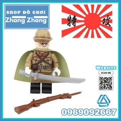 Đồ chơi xếp hình Lính phát xít Nhật thế chiến II Minifigures JJ001 005