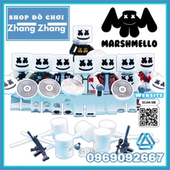 Đồ chơi xếp hình mô phỏng DJ Marshmallow mô hình Minifigures WM6064