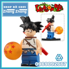 Xếp hình Dragon Ball Android 17 - Krillin
- Tien Shinhan
- Chiaotzu
- Goku - Vegeta Lego Minifigures Koruit KT1007