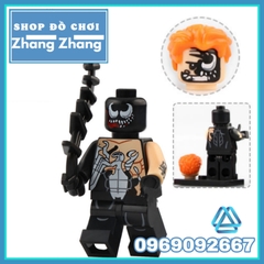 Xếp hình Spider-Man Deadpool Domino Venom Cable Warhead Negasonic siêu anh hùng Marvel Lego Minifigures Xinh x0166