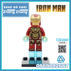 Xếp hình mô hình Ironman Lego Minifigures Bigfigures MR298 Kopf KF8001