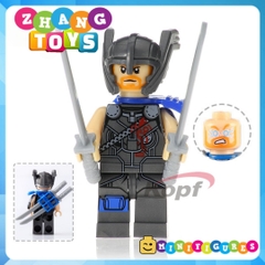 Xếp hình Thor Ragnarok - Amora - Jane Foster - Hulk - Loki Sakaarian Vonstagg - Grand Master Lego Minifigures Xinh X0165