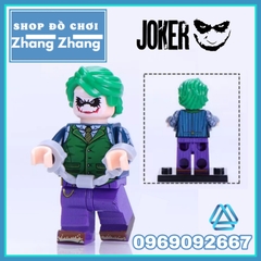 Xếp hình Batman Joker và Harley Quinn trong thành phố gotham Lego Minifigures WM6080