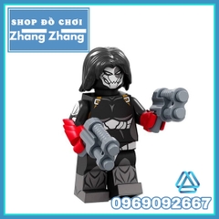 Xếp hình Domino - X23 - Deadpool Venomverse Siêu anh hùng Lego Minifigures POGO PG8190