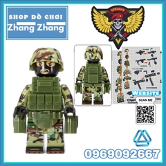 Đồ chơi Xếp hình Lực lượng đặc nhiệm Spetsnaz Alpha Nga tinh nhuệ giỏi nhất thế giới Lego Minifigures Tbstoy Tbs41-46