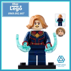 Xếp hình biệt đội Captain Marvel Stan Lee Thor Nova Korg Iron man Pepper Tony Stark Lego Minifigures Xinh X0240