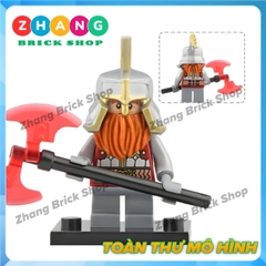 Xếp hình The Lord of the Rings Fili Dain Kili Oin Gloin Dori Goblin Gundabad Orc Lego Minifigures Pogo PG8183