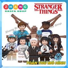 Đồ chơi xếp hình Stranger Things cậu bé mất tích Mike Dustin - Eddie  - Eleven - Max Lucas - Vecna Minifigures LG1007