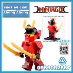 Xếp hình Ninjago đại chiến tộc rắn và bạch cốt tinh tộc Lego Minifigures LELE A098 105