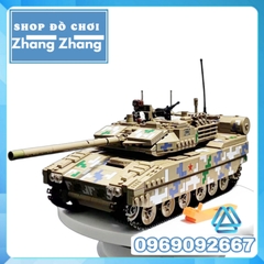 Đồ chơi Xếp hình Xe tăng Type 15 light tank Black panther ZTQ-15 1424 hình Minifigures Kazi 639001